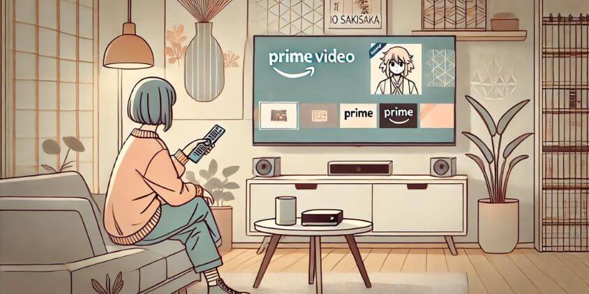 Amazonプライムで「アオハライド」の視聴手順
