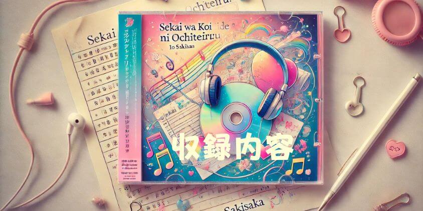 楽曲の収録内容：「世界は恋に落ちている」シングル