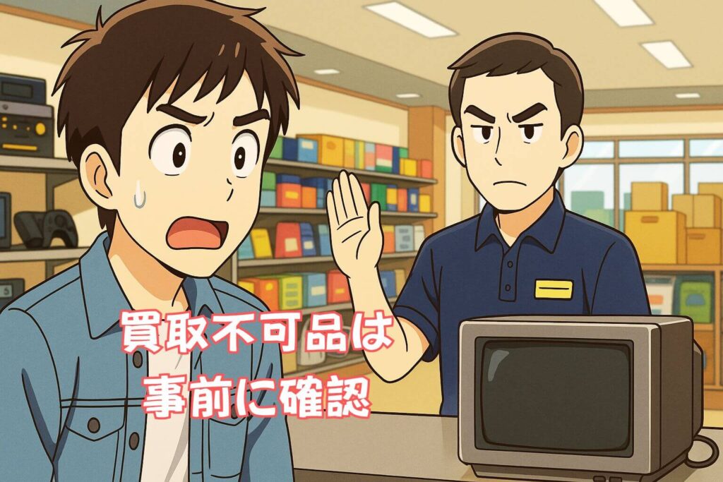 ハードオフ「買取不可リスト」徹底解説