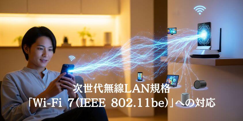 Wi-Fi 7対応とワイヤレス機能の強化