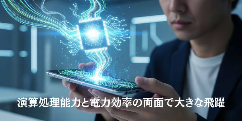 新チップがもたらす性能と電力効率の向上