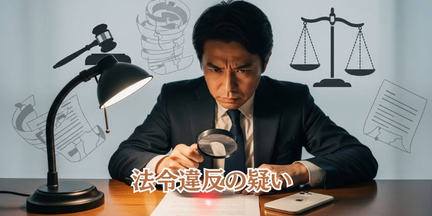 法令違反の恐れも？ 契約前に必ず確認