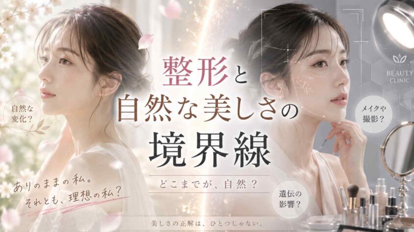 整形と自然な美しさの境界線