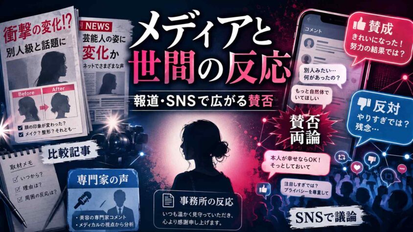 メディアと世間の反応