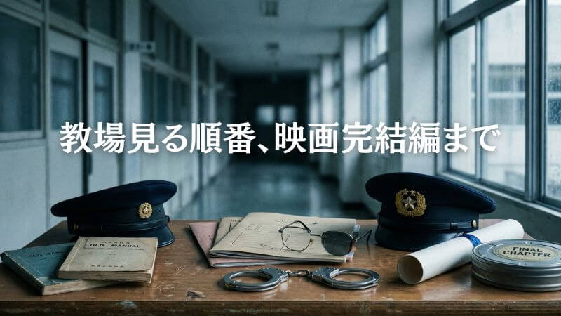 教場見る順番2026！ 【映画完結編】まで迷わず楽しむ時系列ガイド
