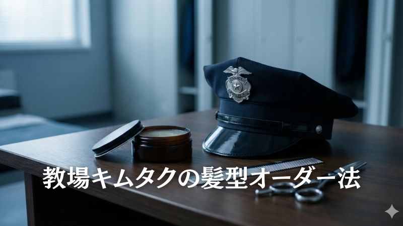 教場キムタクの髪型オーダー法！ 白髪風ショートを失敗せず頼むコツ