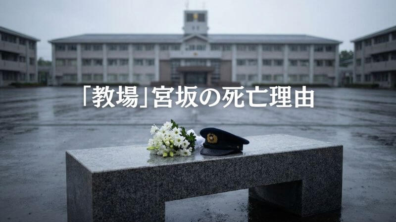 【教場】宮坂の死亡理由は？ ドラマ版の衝撃結末と原作との違い