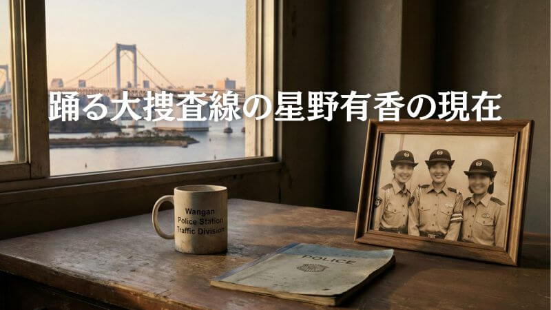 踊る大捜査線の【星野有香の現在】は引退? 結婚の噂や別人説を解説