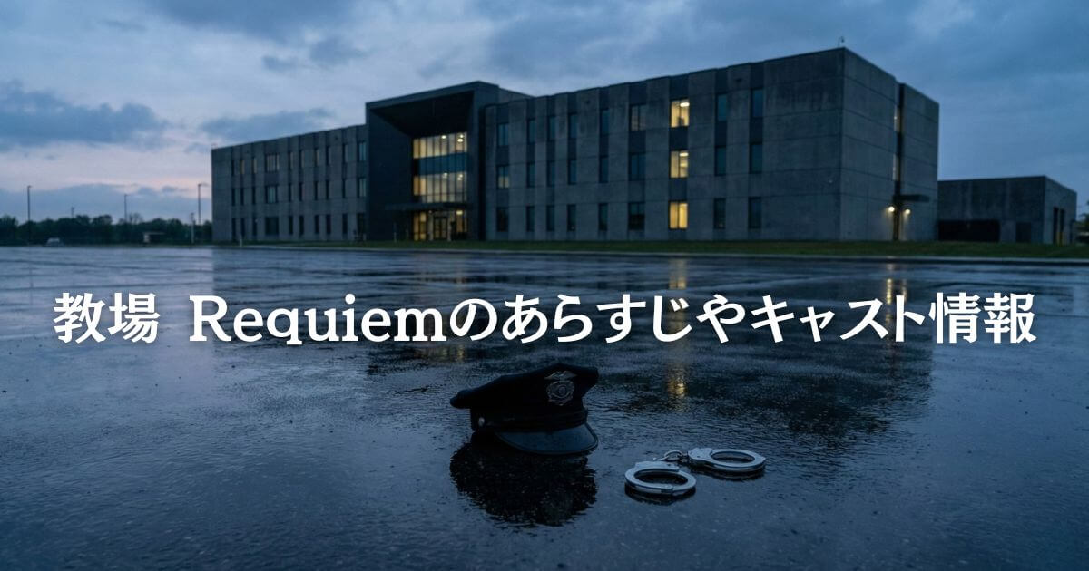 教場「Reunion」と「Requiem」の2部作|あらすじと公開日
