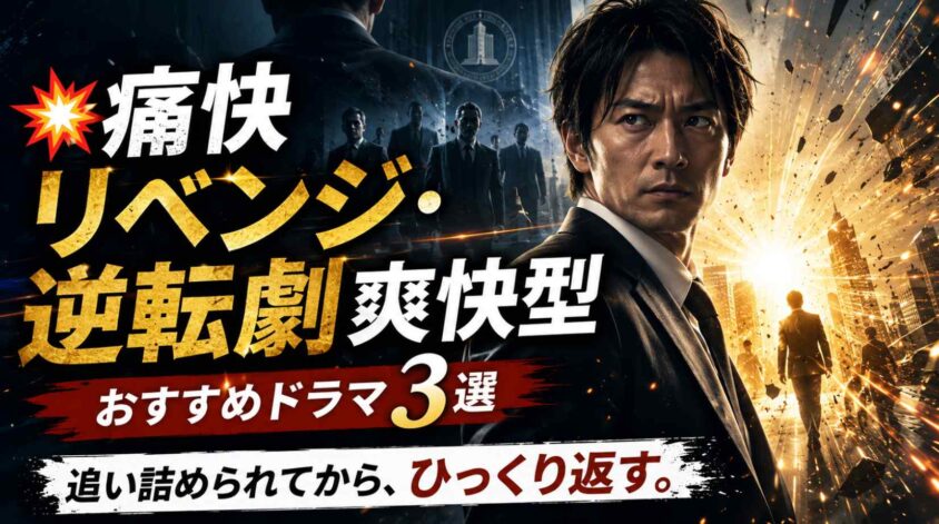 【痛快リベンジ・逆転劇爽快型】におすすめのドラマ