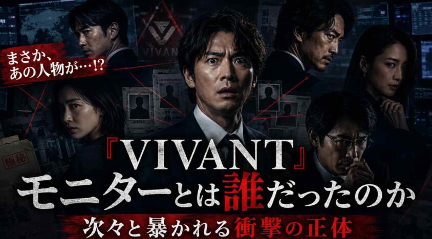 『VIVANT』モニターとは誰だったのか