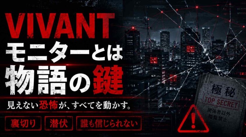 まとめ:VIVANTモニターとは物語の鍵