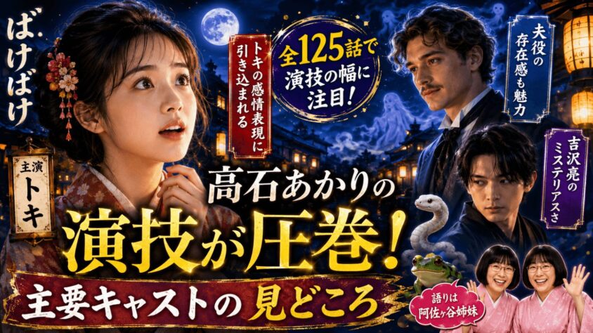 高石あかりの演技が圧巻！主要キャストの見どころ