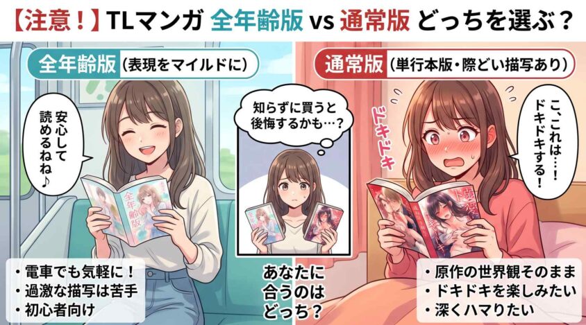 全年齢版と通常版の違い