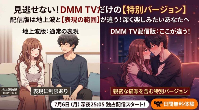 DMM TVの独占配信と14日間無料体験