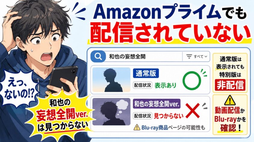 Amazonプライムでも配信されていない