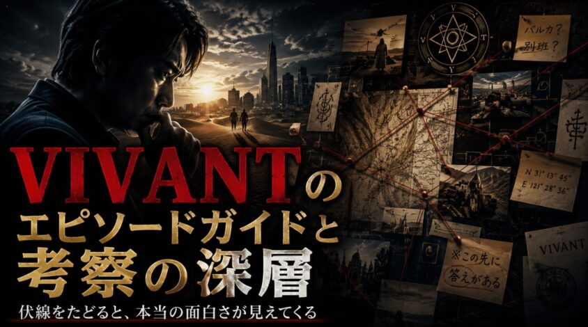 VIVANTのエピソードガイドと考察の深層