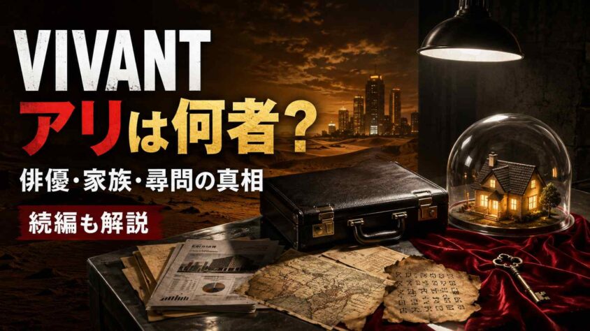 VIVANTアリは何者? 俳優と家族・尋問の真相、続編を解説