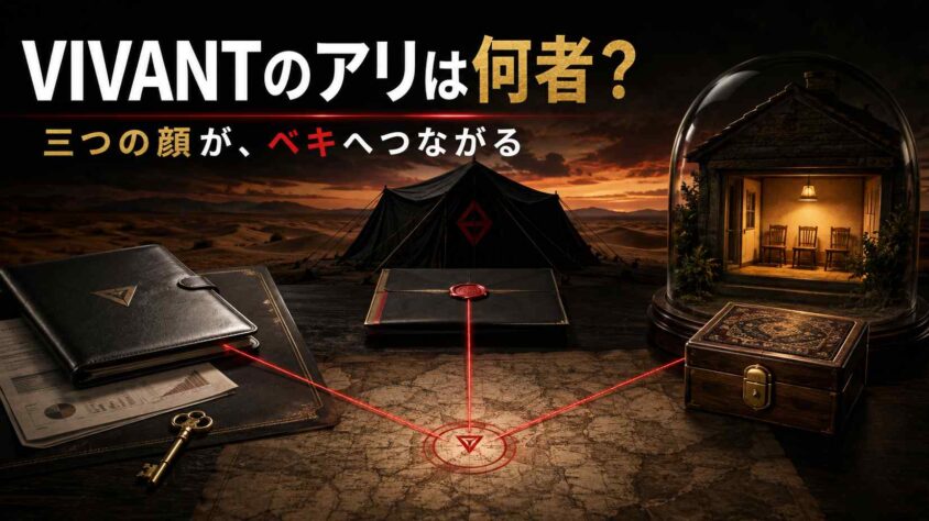 VIVANTのアリは何者なのか
