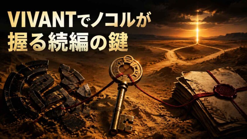 VIVANTでノコルが握る続編の鍵