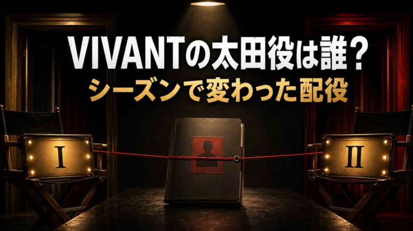 VIVANTの太田役は誰なのか