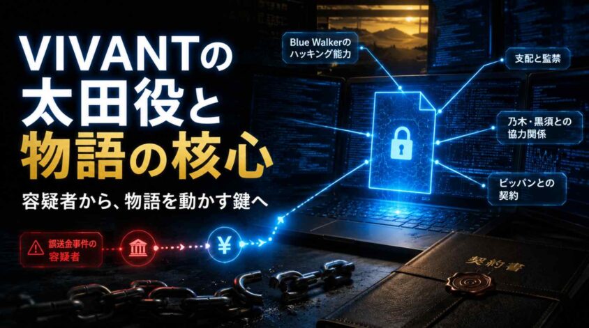 VIVANTの太田役と物語の核心