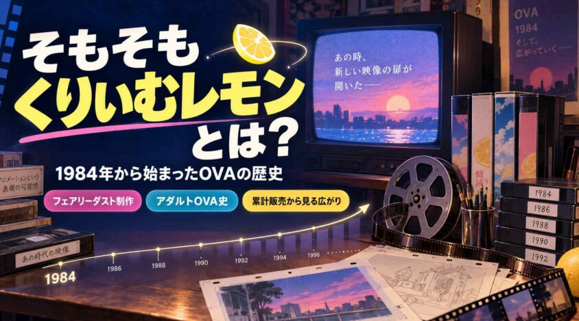 そもそもくりいむレモンとは? シリーズの成り立ちと背景