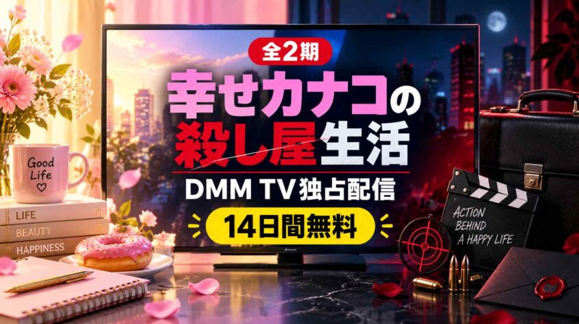 【全2期】幸せカナコの殺し屋生活はDMM TV独占！ 14日間無料