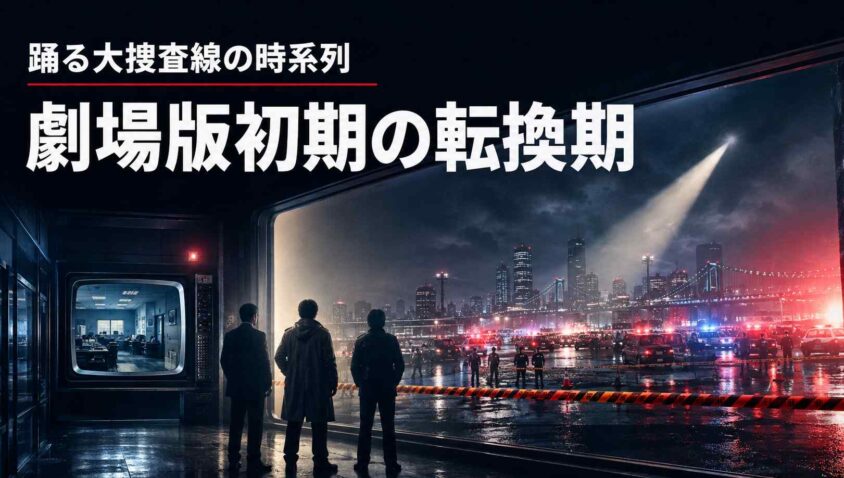 踊る大捜査線の時系列の大きな転換期！劇場版初期の展開と現状